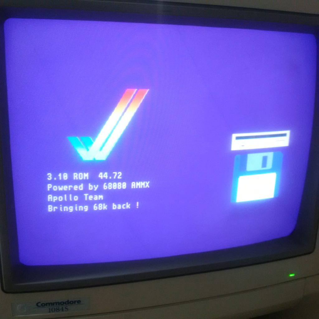 Vampire 500 Kickstart 3.1 screen